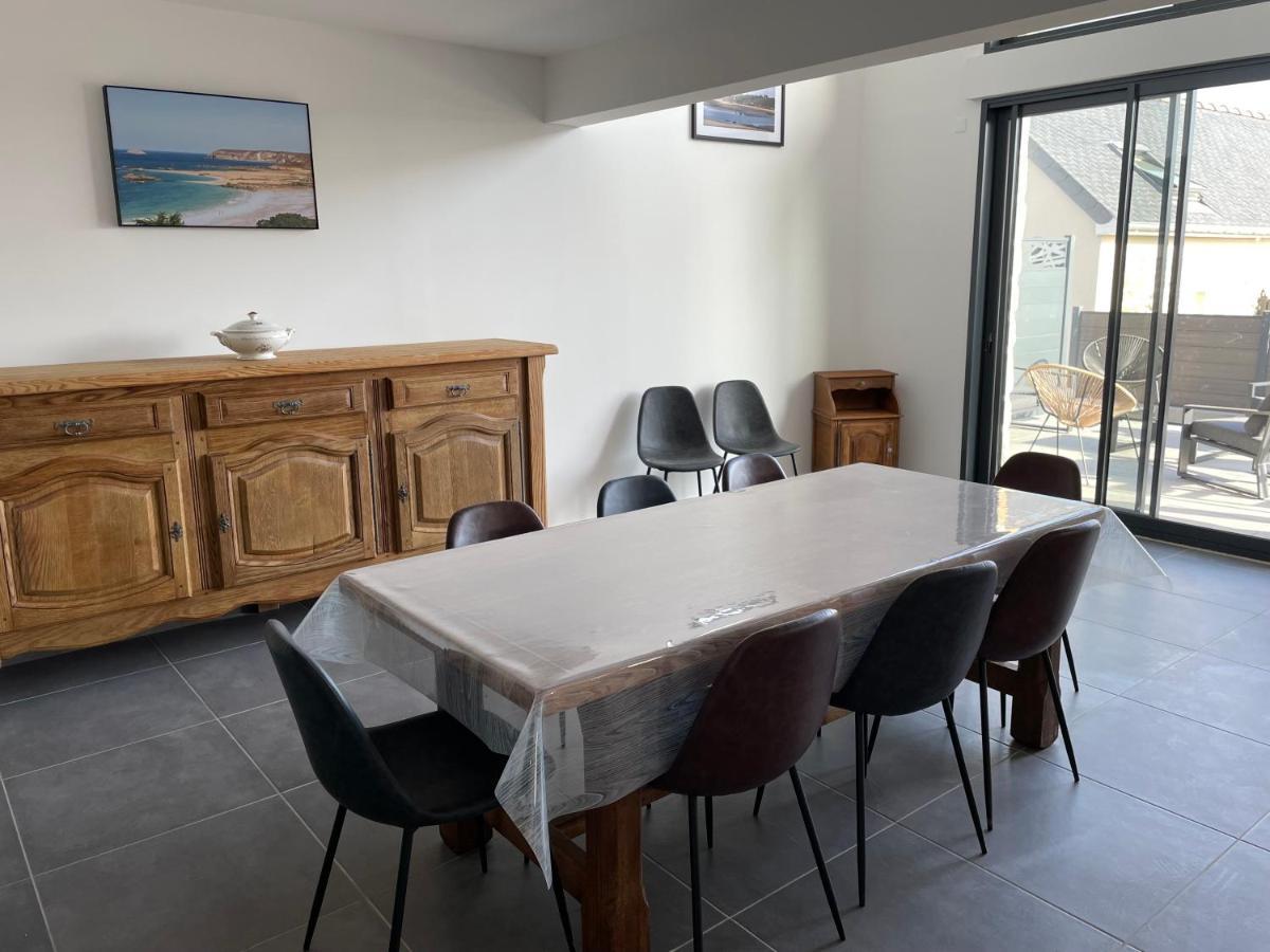 Magnifique Corps De Ferme Renove Avec Jacuzzi Villa Hillion Buitenkant foto